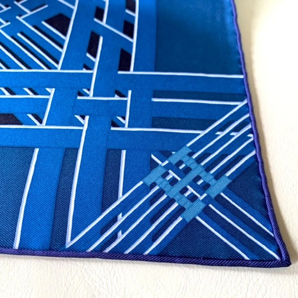 💟💙🐴 NEW Authentic Hermes Masan & Masan Scarf 90 Giftable Package